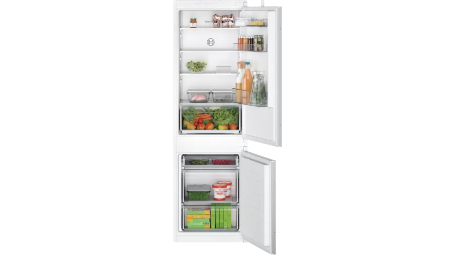 Bosch KIV865SE0 Frigorifero combinato da incasso 177.2 x 54.1 cm cerniera a traino