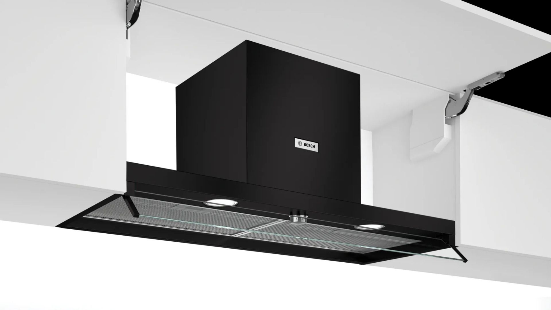 Bosch DBB96AF60 Serie 4 Cappa con design integrato nel pensile 90 cm clear glass Classe A