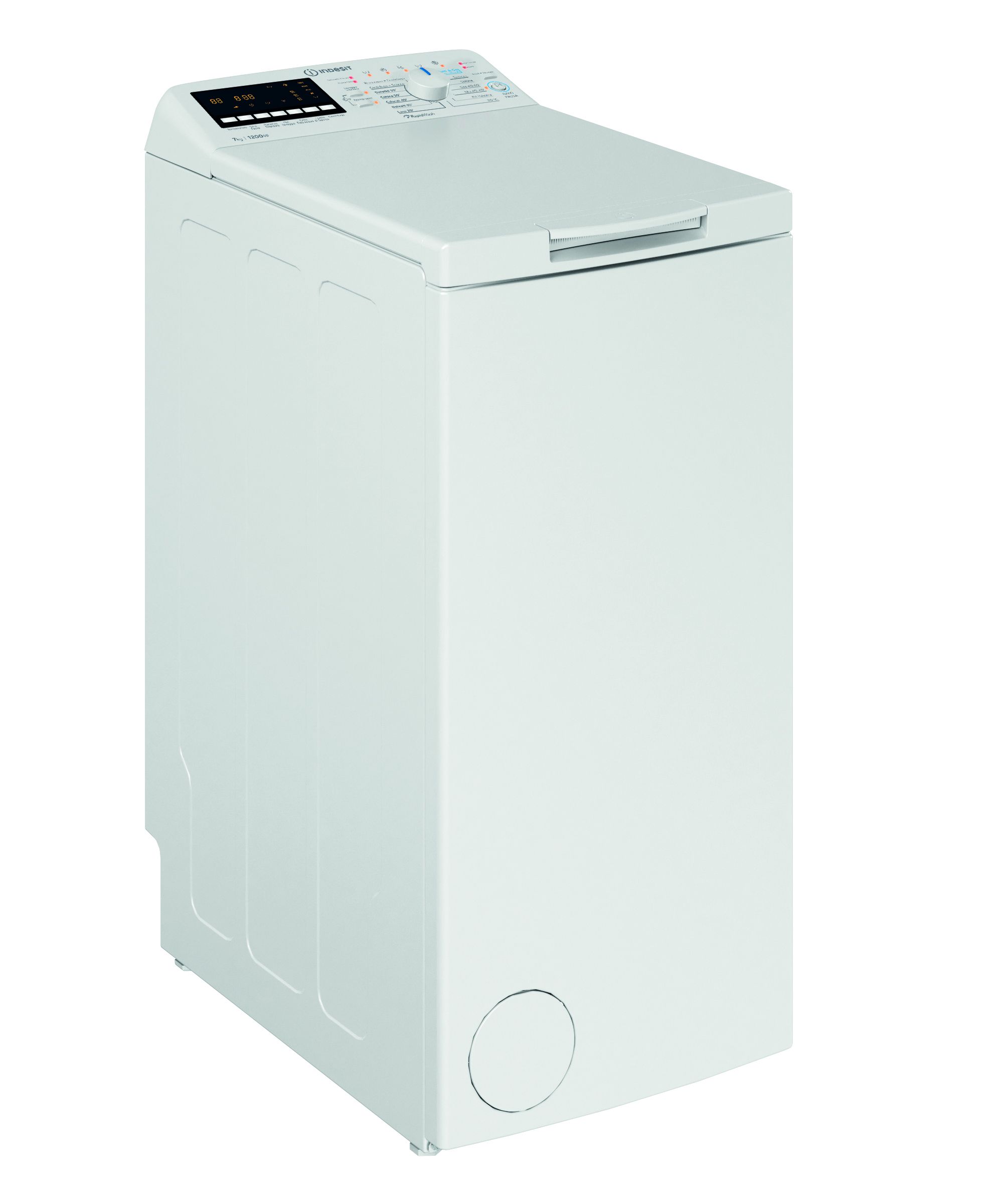 Indesit BTWB7231PIT - LAVATRICE C.ALTO 7KG 1200 GIRI INVERTER - SOFT OPENING