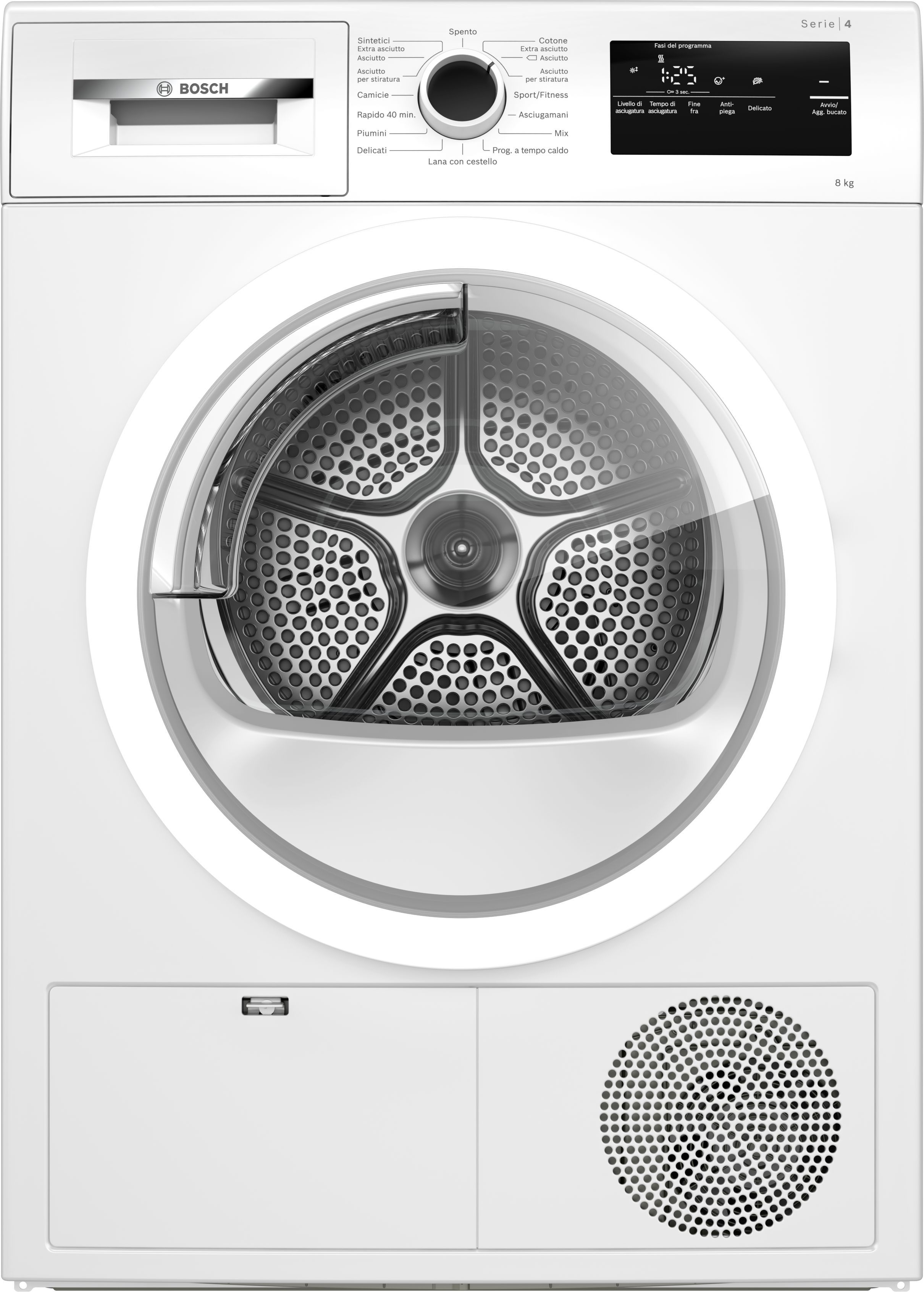 Bosch WTH85V18II - Asciugatrice - 8kg - Classe A++ -