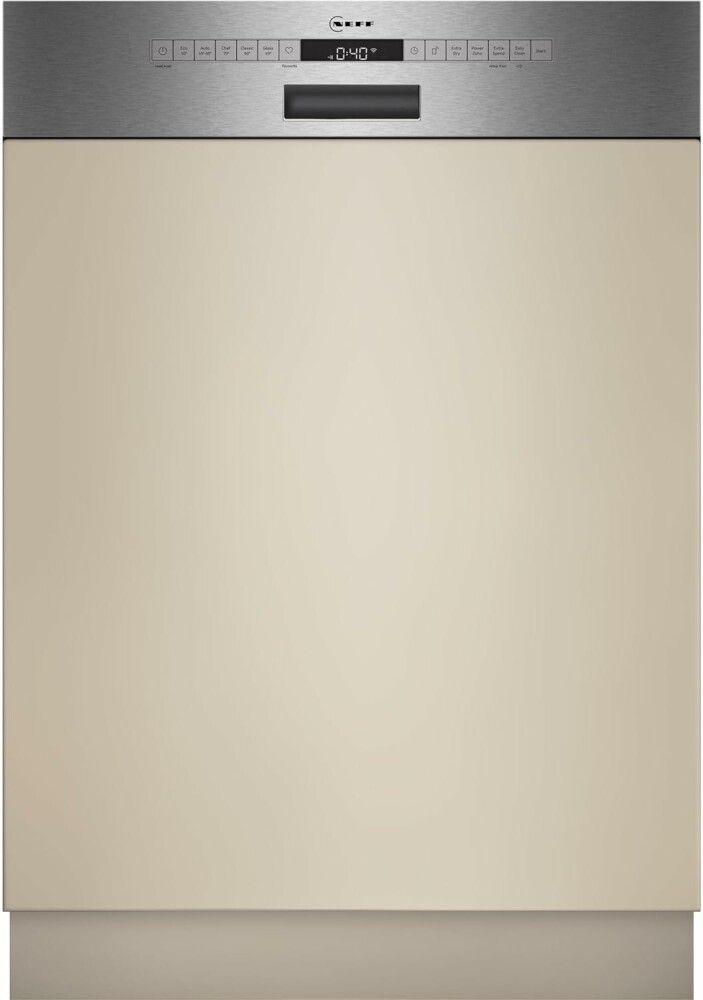 Neff S145EAS04E N 50 Lavastoviglie integrata parziale   13 coperti   frontale inox