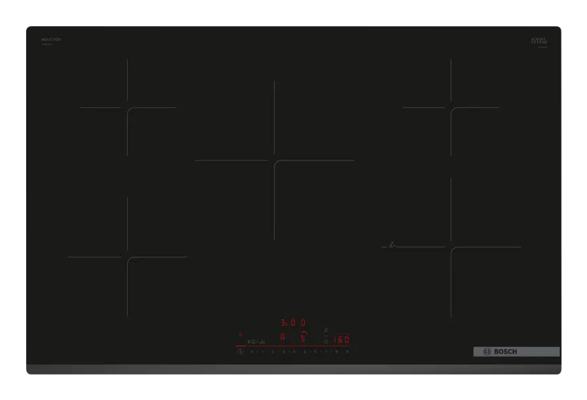 Bosch PIV83KHC1E Piano cottura a induzione 80 cm Nero