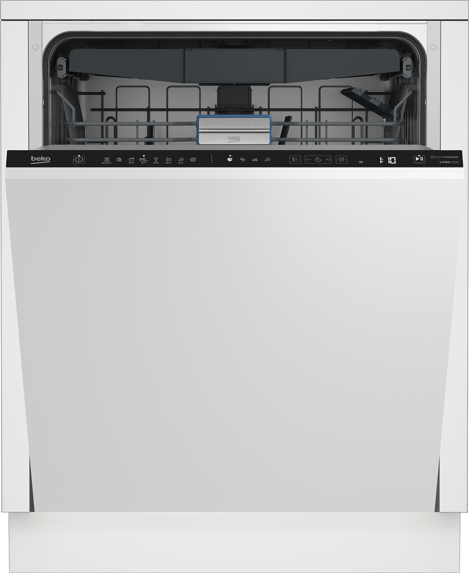 Beko BDIN38560C   Lavastoviglie scomparsa totale   60 cm   15 coperti   terzo cesto   partenza ritardata   8 programmi   classe A