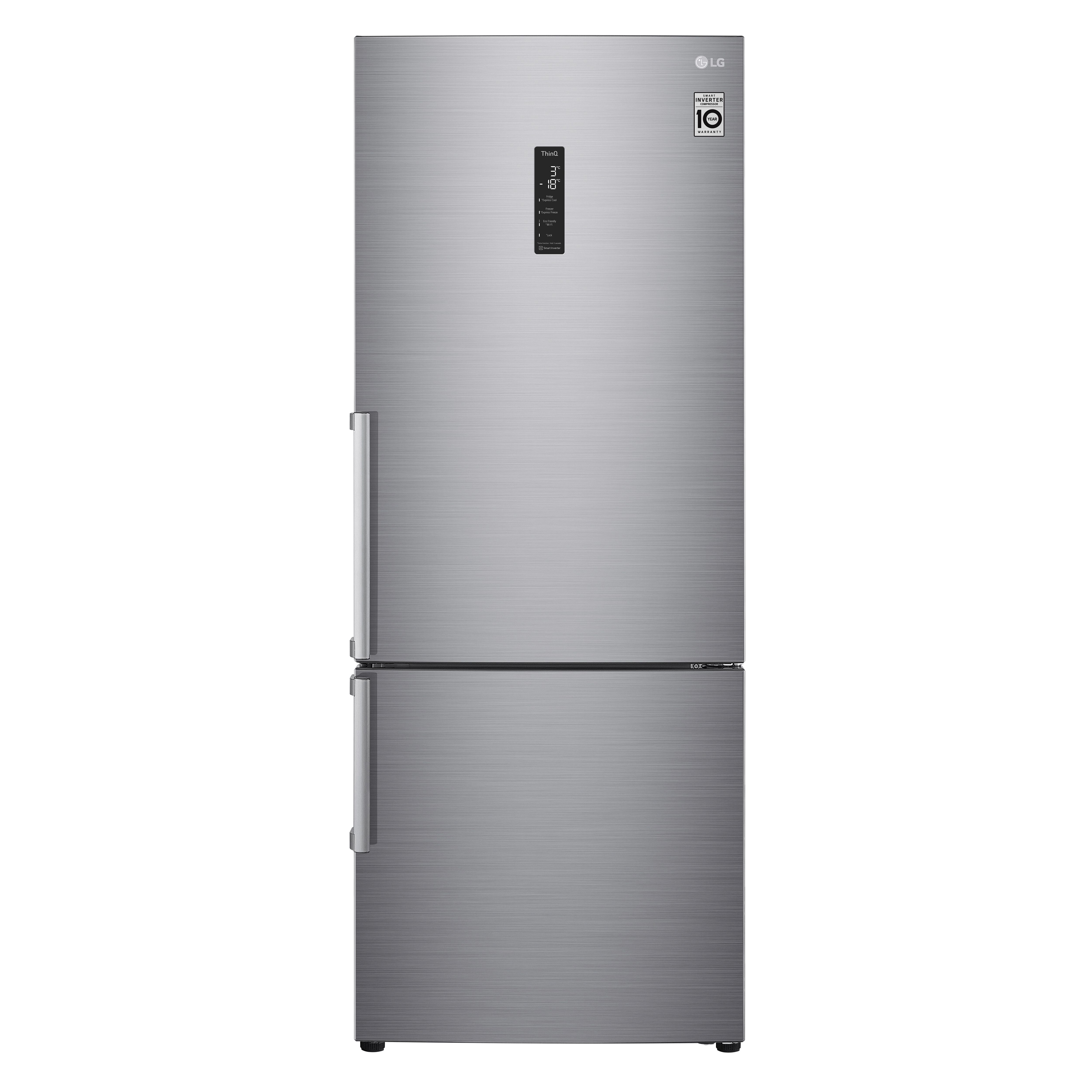 Lg Frigorifero Combinato 500lt h185-l70 nf inoxdoor cooling wifi GBB567PZCMB
