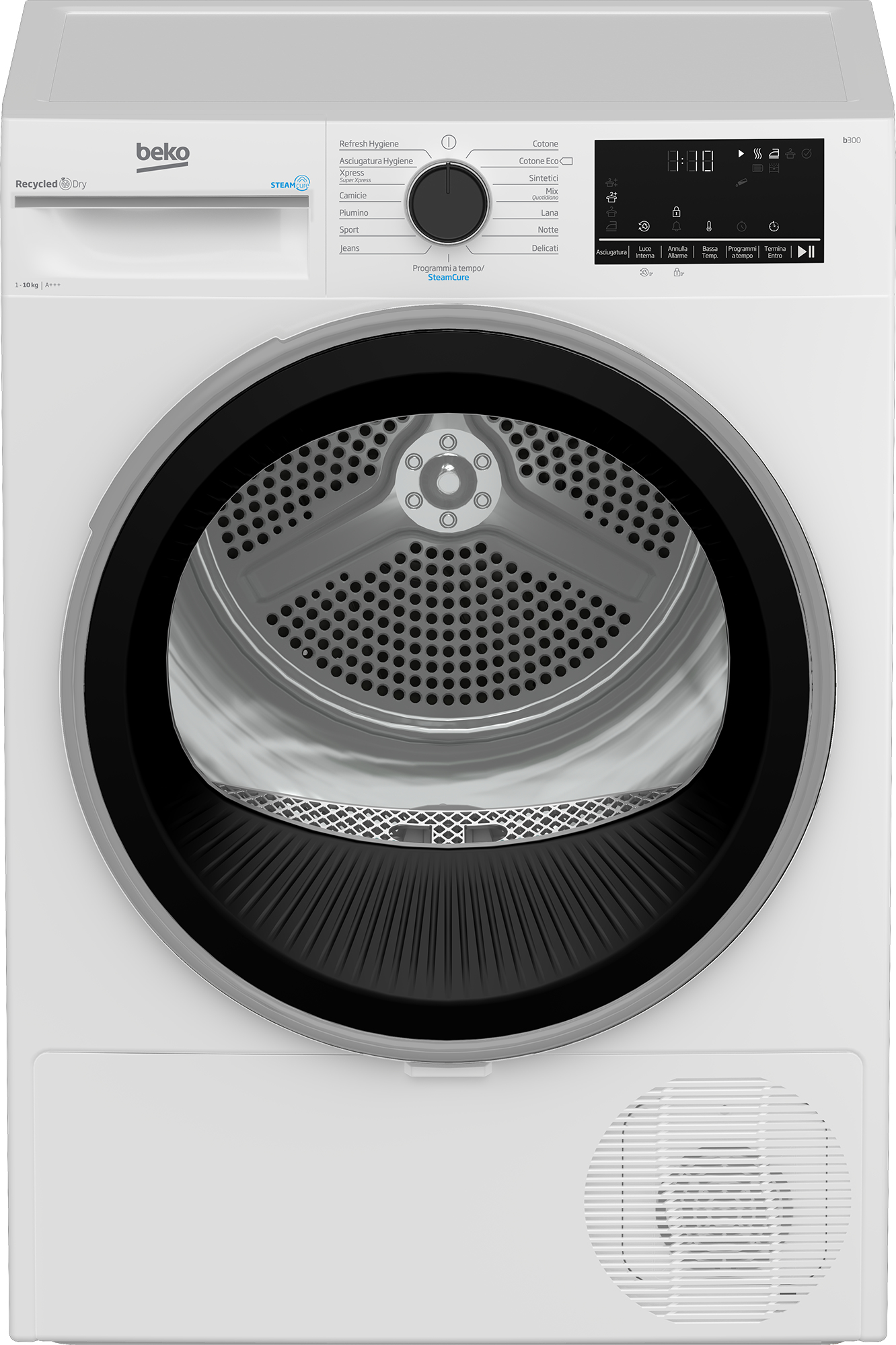 Beko BT3103IS - Asciugatrice - 10 KG - A+++ - Inverter - Touch - Steamcure