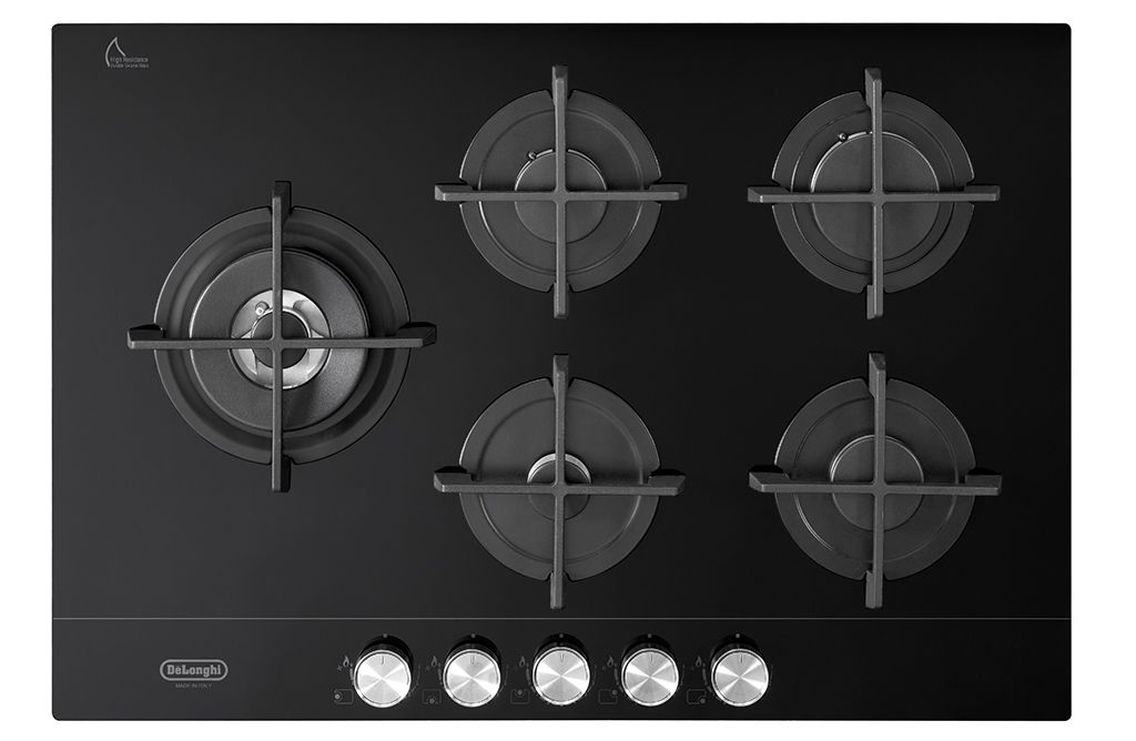 Delonghi NSL 575D NCM - Piano Cottura a gas 75 cm in vetroceramica