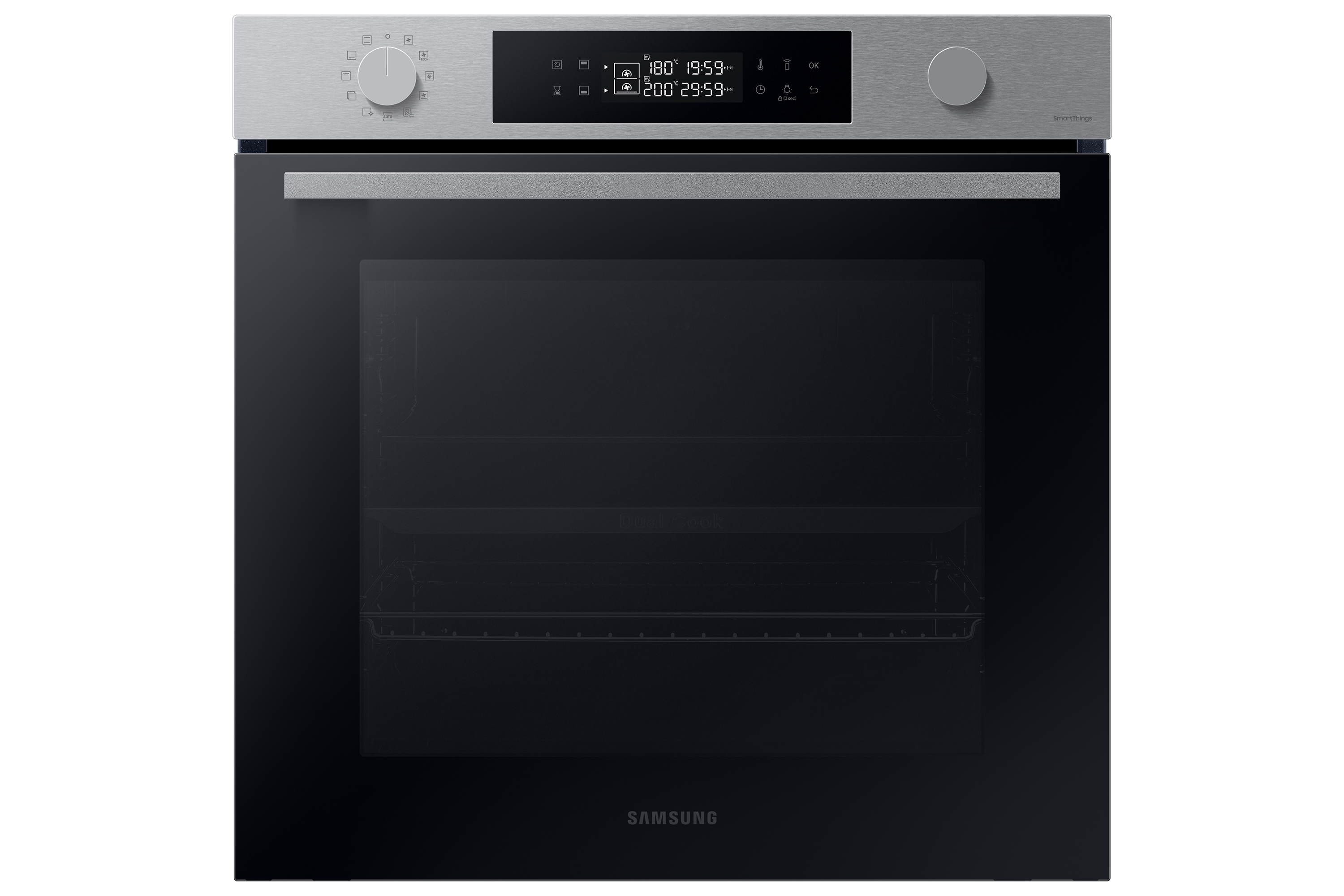 Samsung NV7B44403BS/U5 Forno - 60cm - Elettrico - Nero/Inox - Classe A+ - Dual Cook - Gestione da Remoto Wi-Fi