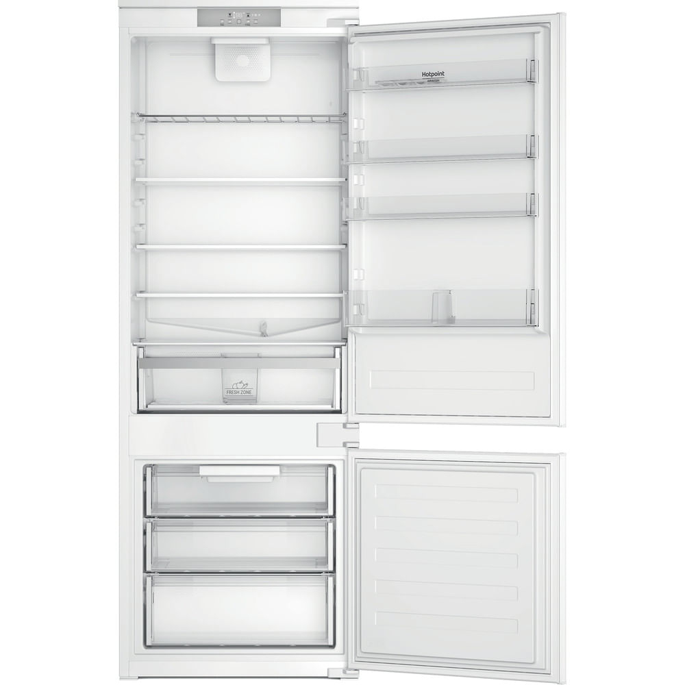 Hotpoint Ariston BCB4020E Frigorifero da Incasso Combinato Capacità 400 Litri Classe energetica E Raffreddamento Ventilato colore Bianco