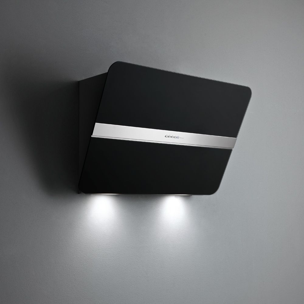 Falmec cappa Flipper parete/wall 85 vetro nero acidato - cfpn85.e0p2#zzzq491f