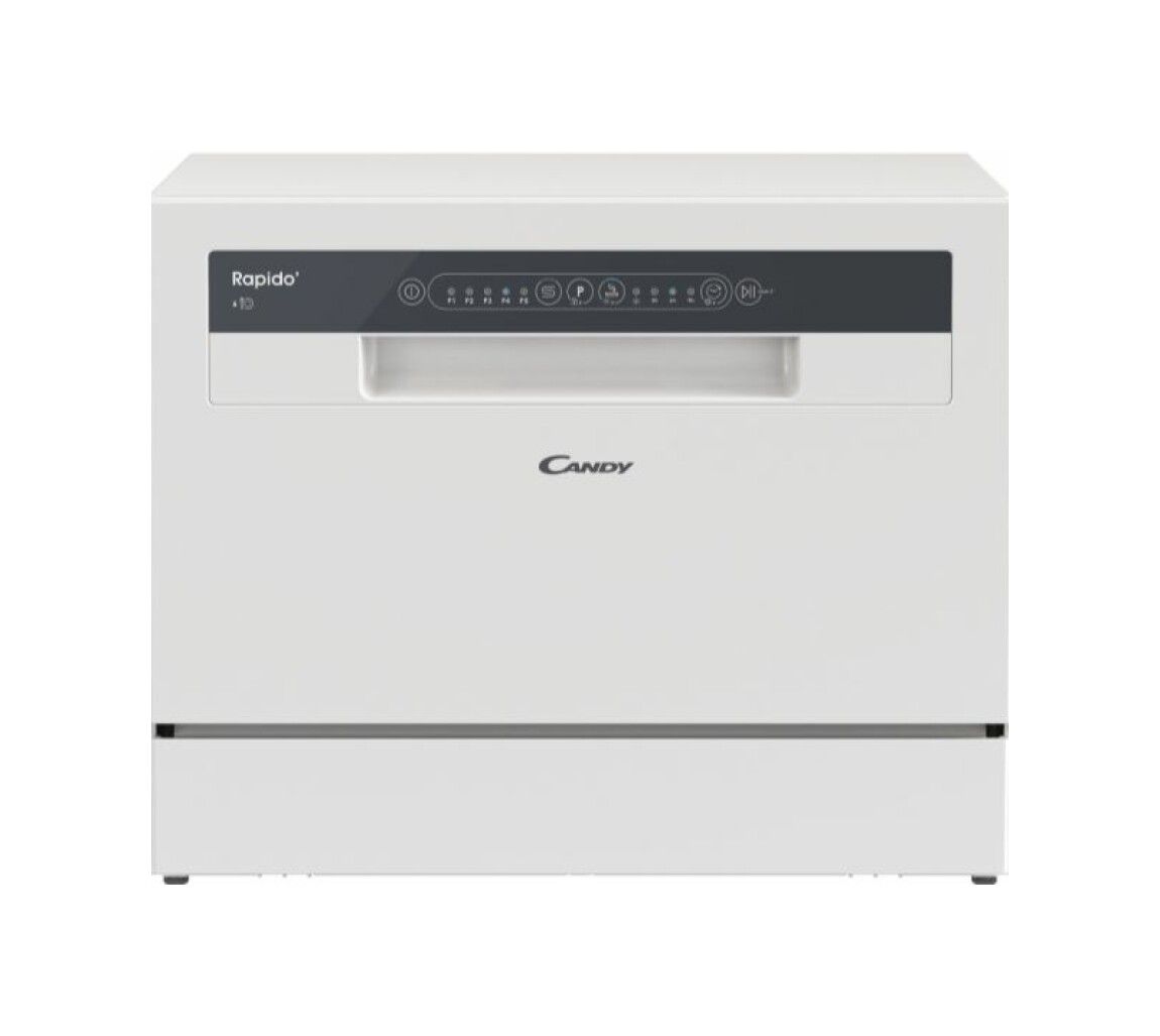 Candy CP6E51LW - Lavastoviglie libera installazione - 6 coperti - 55x45 cm (hxl) - bianco - classe E