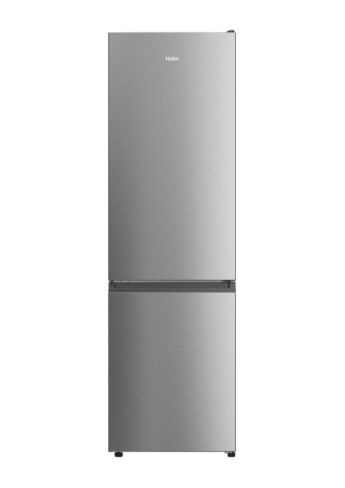 Haier HDW1620CNPK - Frigorifero libera installazione - combinato - 377 lt - No Frost - luce led - silver - classe D