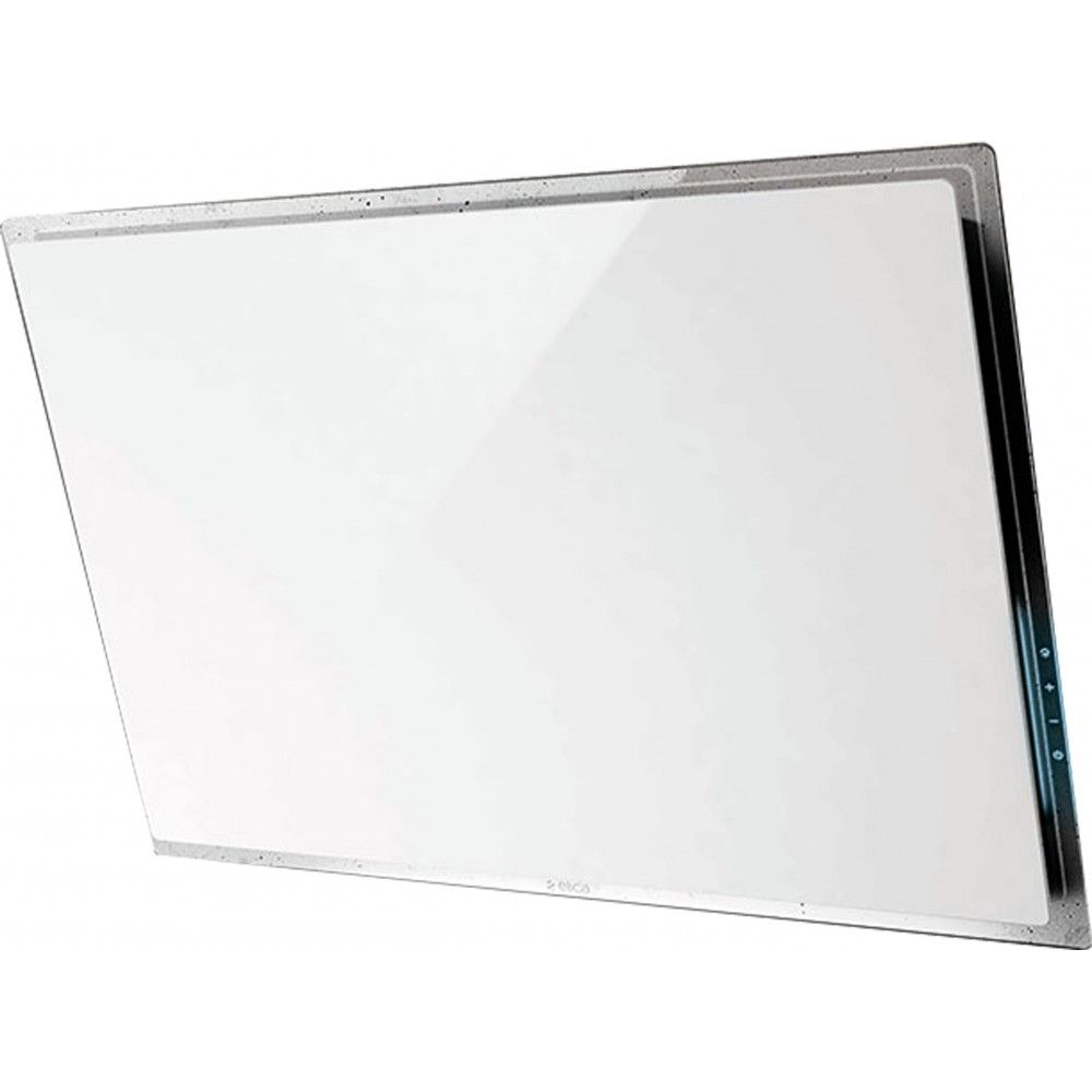 Elica PRF0097706 ELLE WH/F/80 cappa a parete da 80 cm in vetro bianco versione filtrante