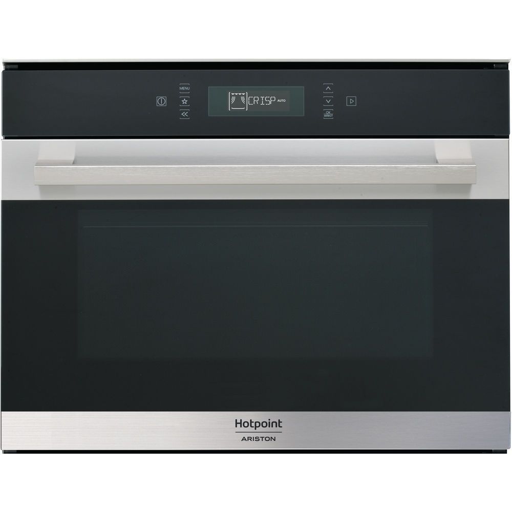 Hotpoint Ariston MP 776 IX HA - Microonde combinato - 40 lt - 7 livelli di potenza - apertura porta a ribalta - inox - F096644