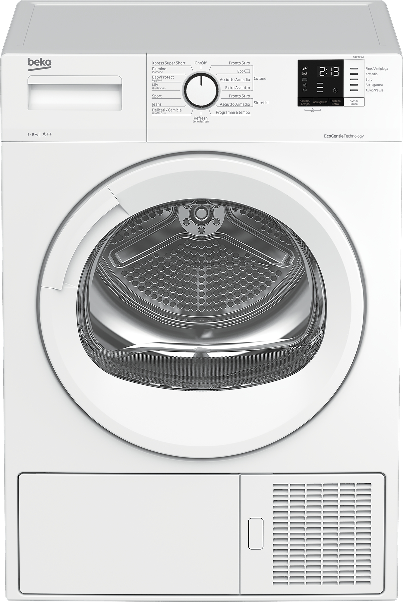 Beko Asciugatrice DRX923W 9kg(A++) pompa calore