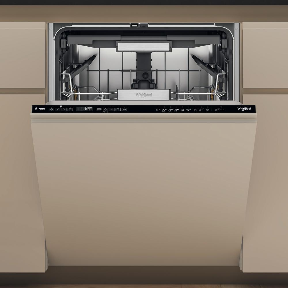 Whirlpool W7IHP42L - Lavastoviglie da incasso - 15 coperti - terzo cesto - maxi space - cerniere Easyfit - classe C