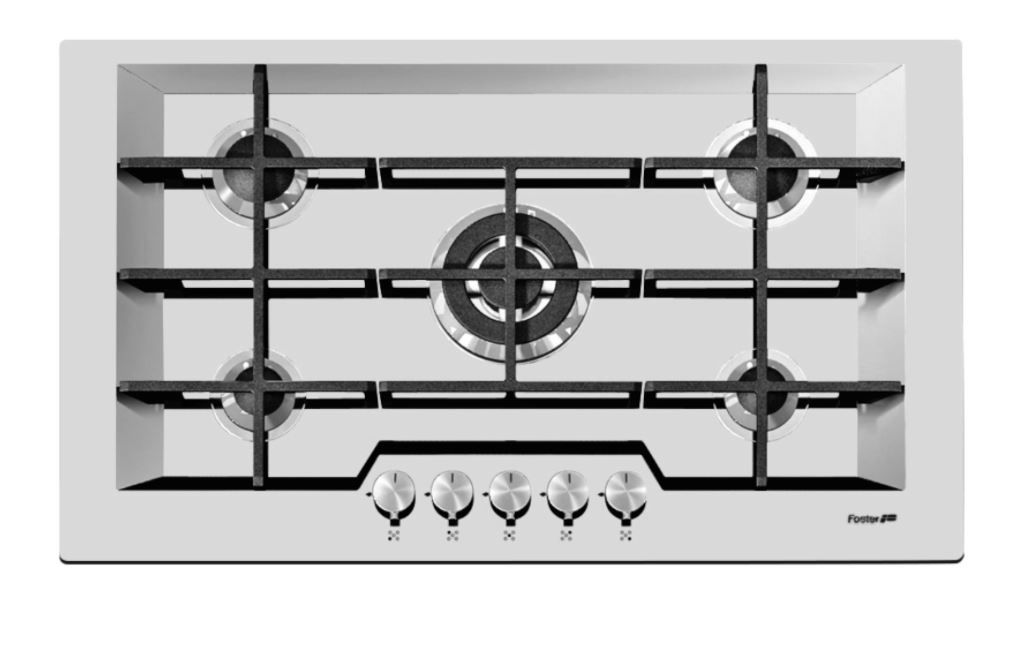 Foster KE Piano cottura a gas 86 cm - 5 Fuochi - Bordo STD - per incasso sopratop 7603 032