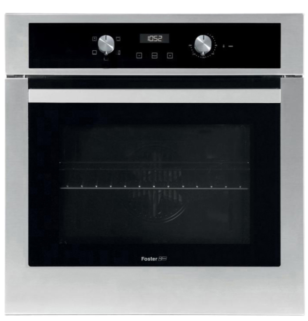 Foster 7142045 Forno Elettrico da Incasso Ventilato Multifunzione con Grill 70 Litri 60 cm Classe A colore Nero e Inox Promessa Foster 7142045 Forno Elettrico da Incasso Ventilato Multifunzione con Grill 70 Litri 60 cm Classe A colore Nero e Inox