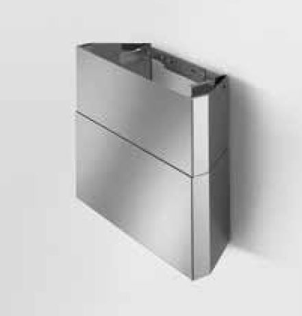 Elica KIT0010703 Kit camino lungo in acciaio inox 506-890 mm per cappa ELLE