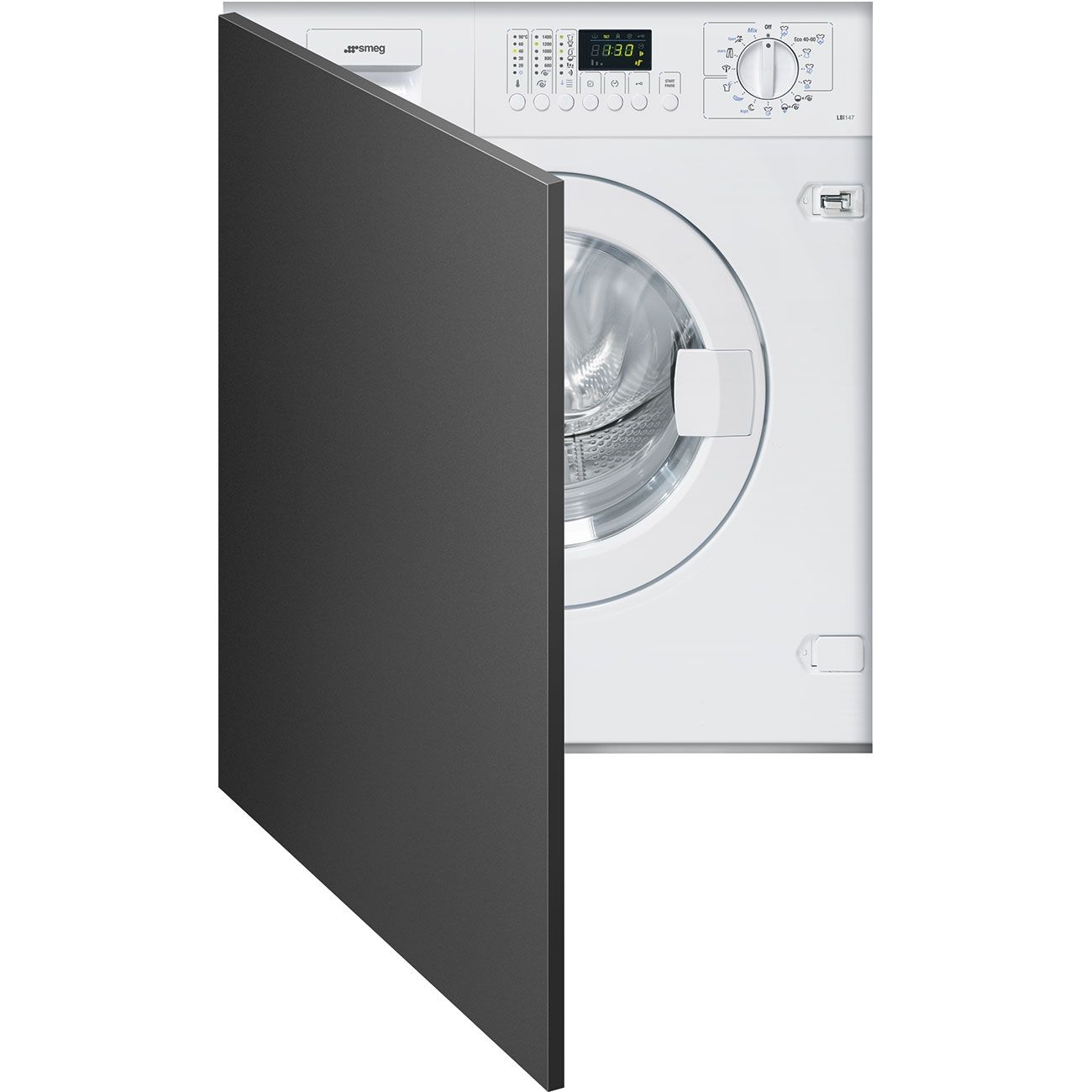 Smeg LBI147 Lavatrice ad Incasso a Scomparsa Totale - 7 Kg - Classe E