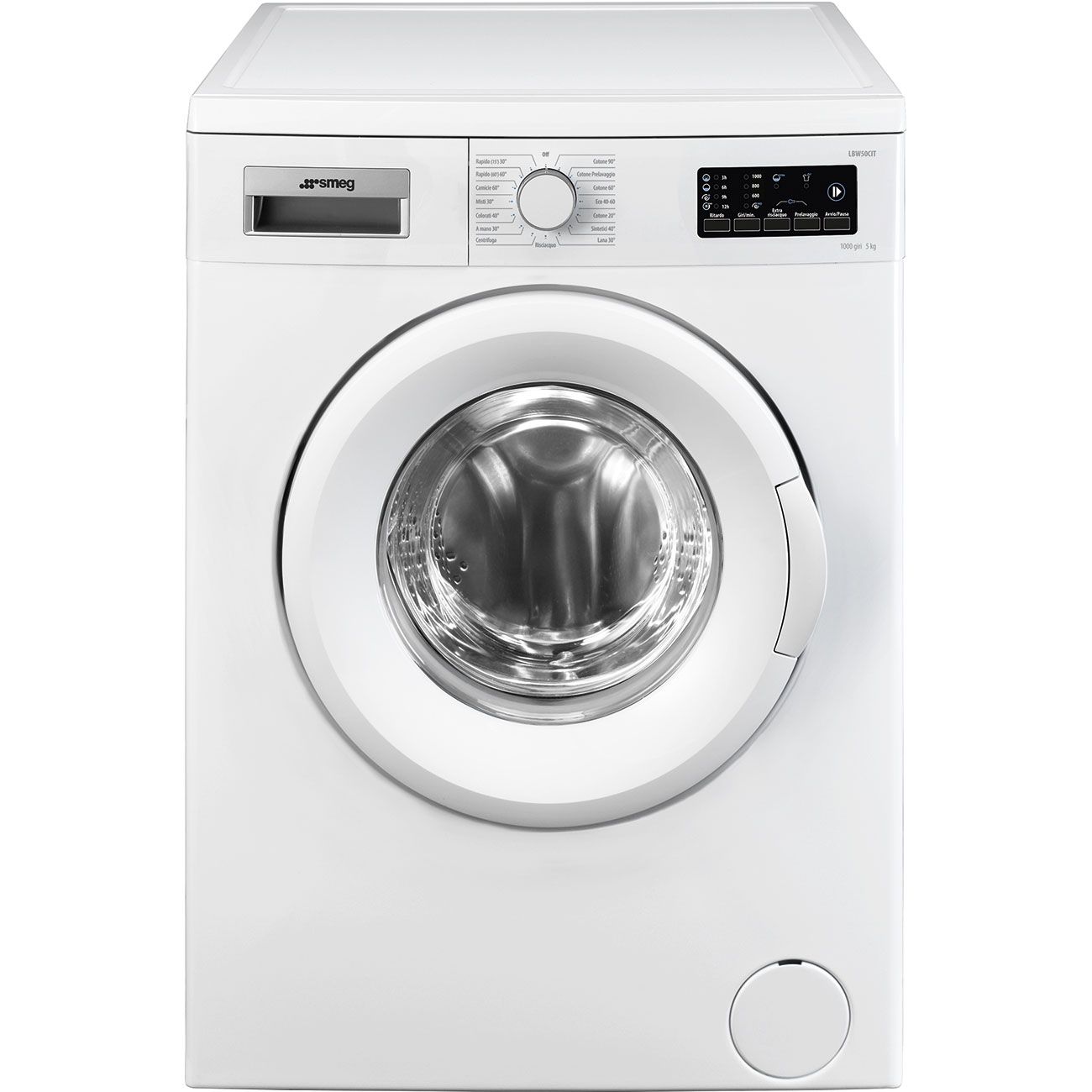 Smeg LBW50CIT Lavatrice a carica frontale a libera installazione Classe D
