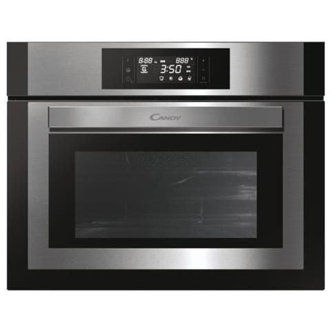 Candy MEC440TXNE Forno Microonde da Incasso con Grill Capacit- 44 Litri Potenza 900 Watt Colore Nero / Inox