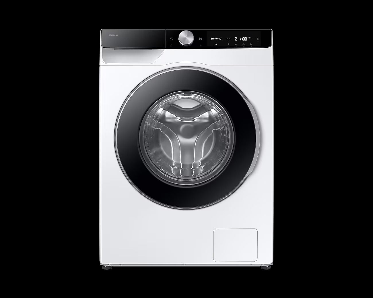 Samsung WW11DG6B85LKU3 – Lavatrice libera installazione – 11 kg – AI Control – Ecodosatore – SuperSpeed – Wi-Fi – bianco – oblò nero – classe A